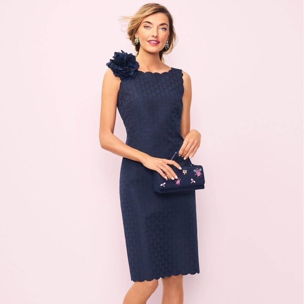 RSVP By TALBOTS Jacquard Sheath Dress